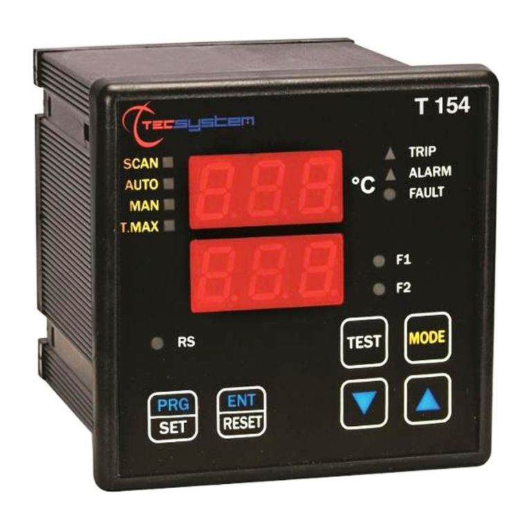 TECSYSTEM T154 Series instruction manual