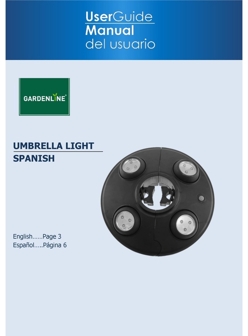 Gardenline SL-2750 user guide
