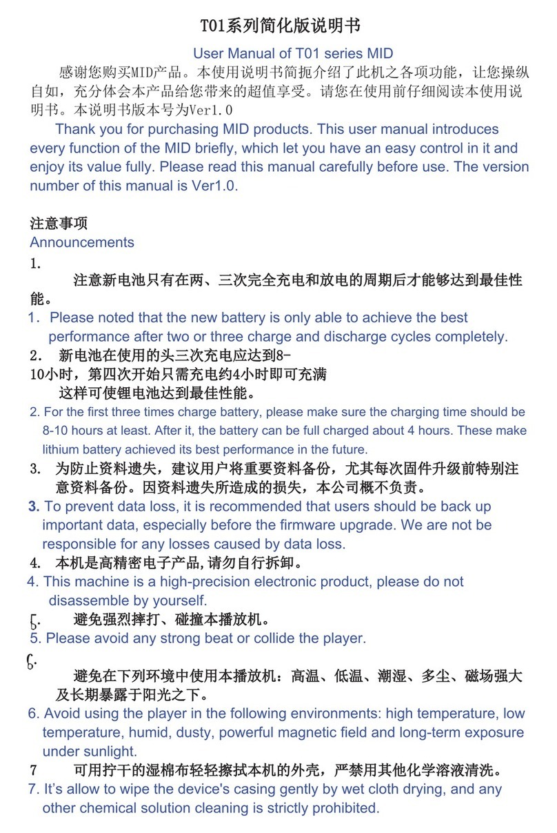 Bak USA S8A001 User manual