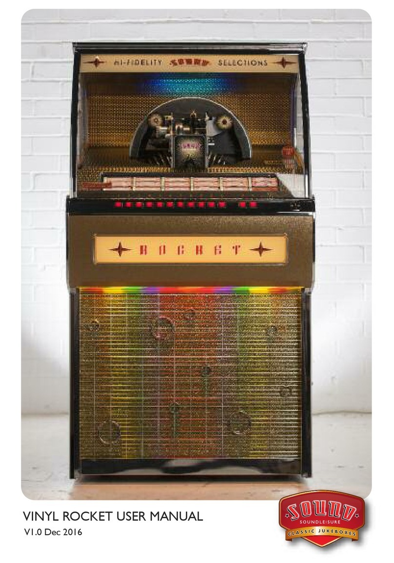 Sound Leisure vinyl rocket user manual