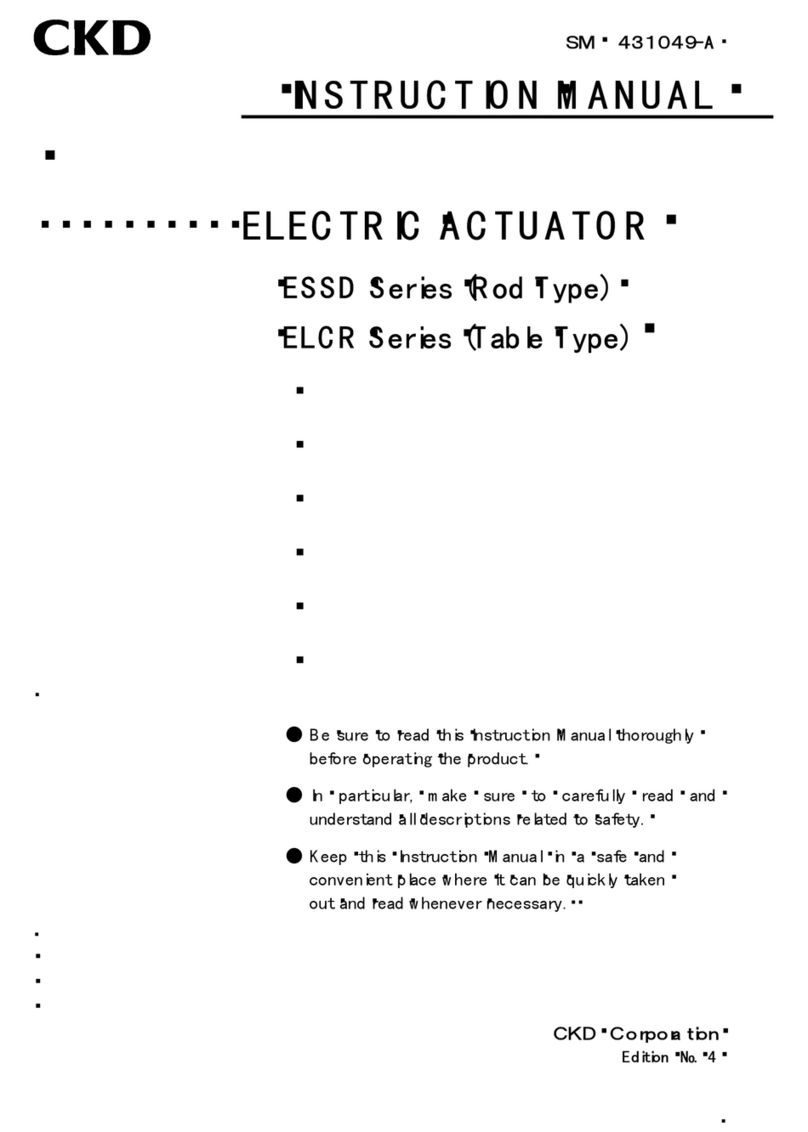 CKD ESSD Series User manual