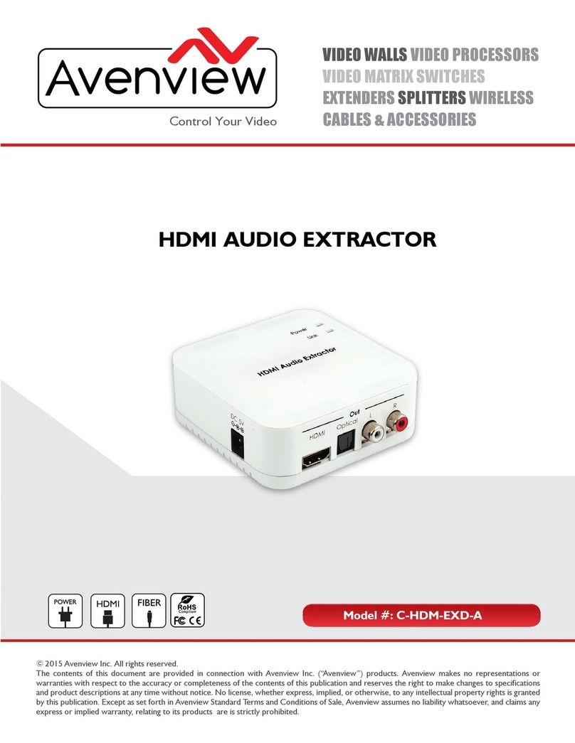 Avenview C-HDM-EXD-A manual
