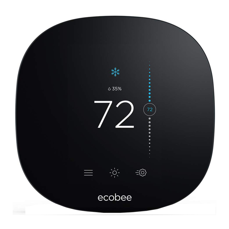 Ecobee ecobee3 lite User manual Ecobee ecobee3 lite User manual