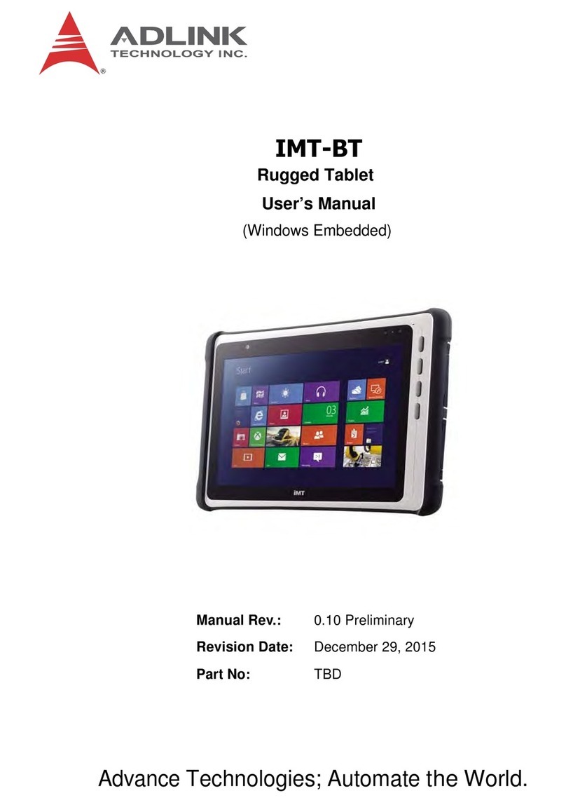 ADLINK Technology IMT-BT user manual