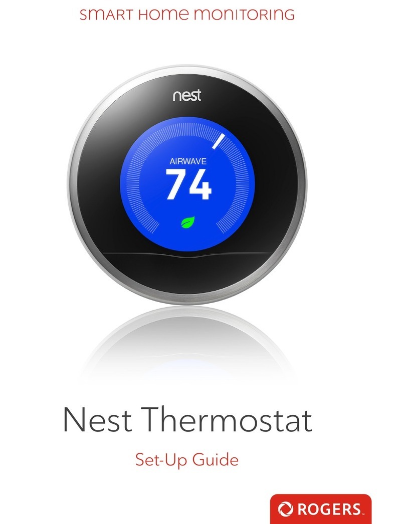 Rogers Nest Thermostat Setup guide