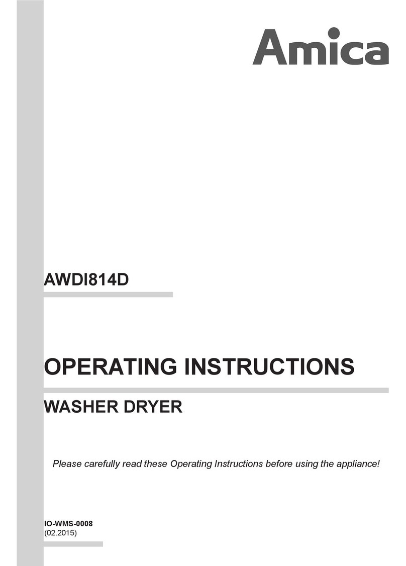Amica AWDI814D User manual