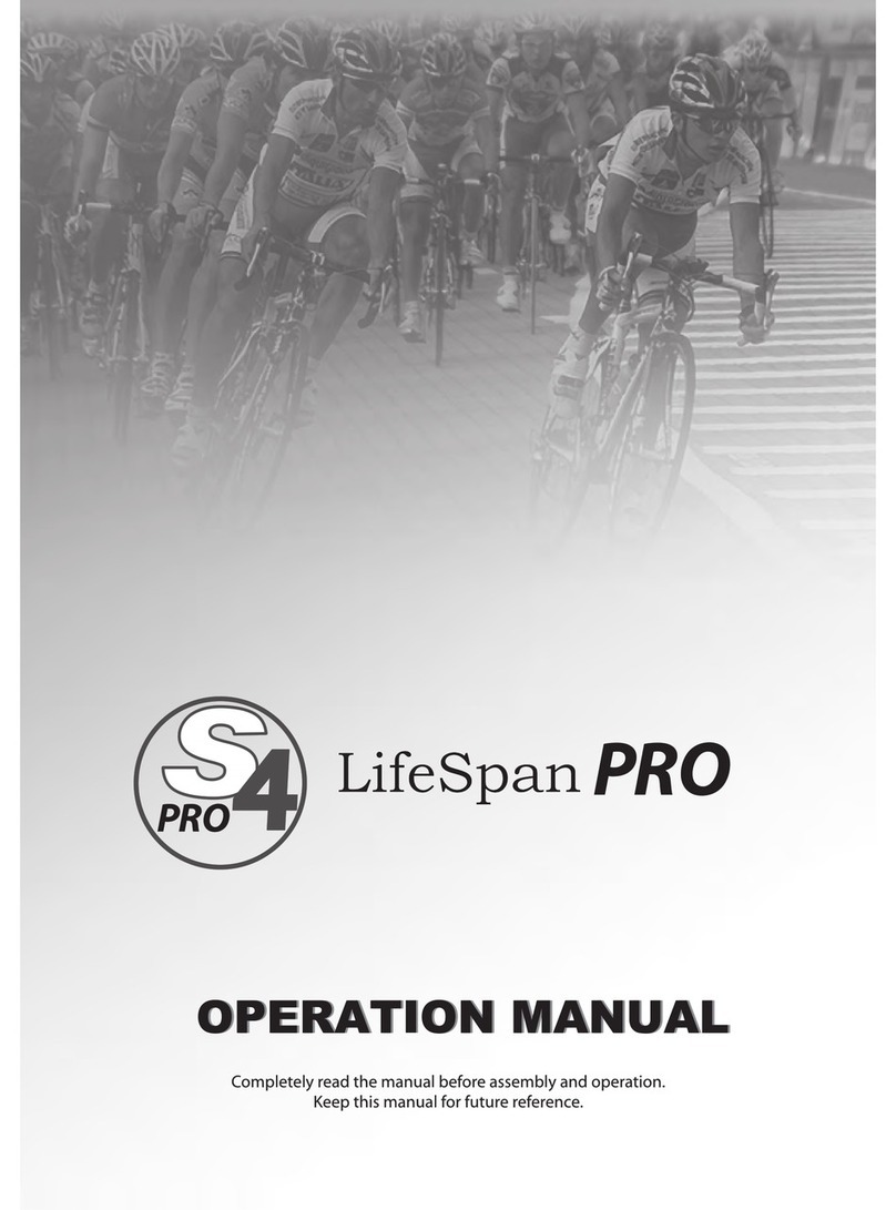PCE Health and Fitness LifeSpan PRO S4 Operation manual