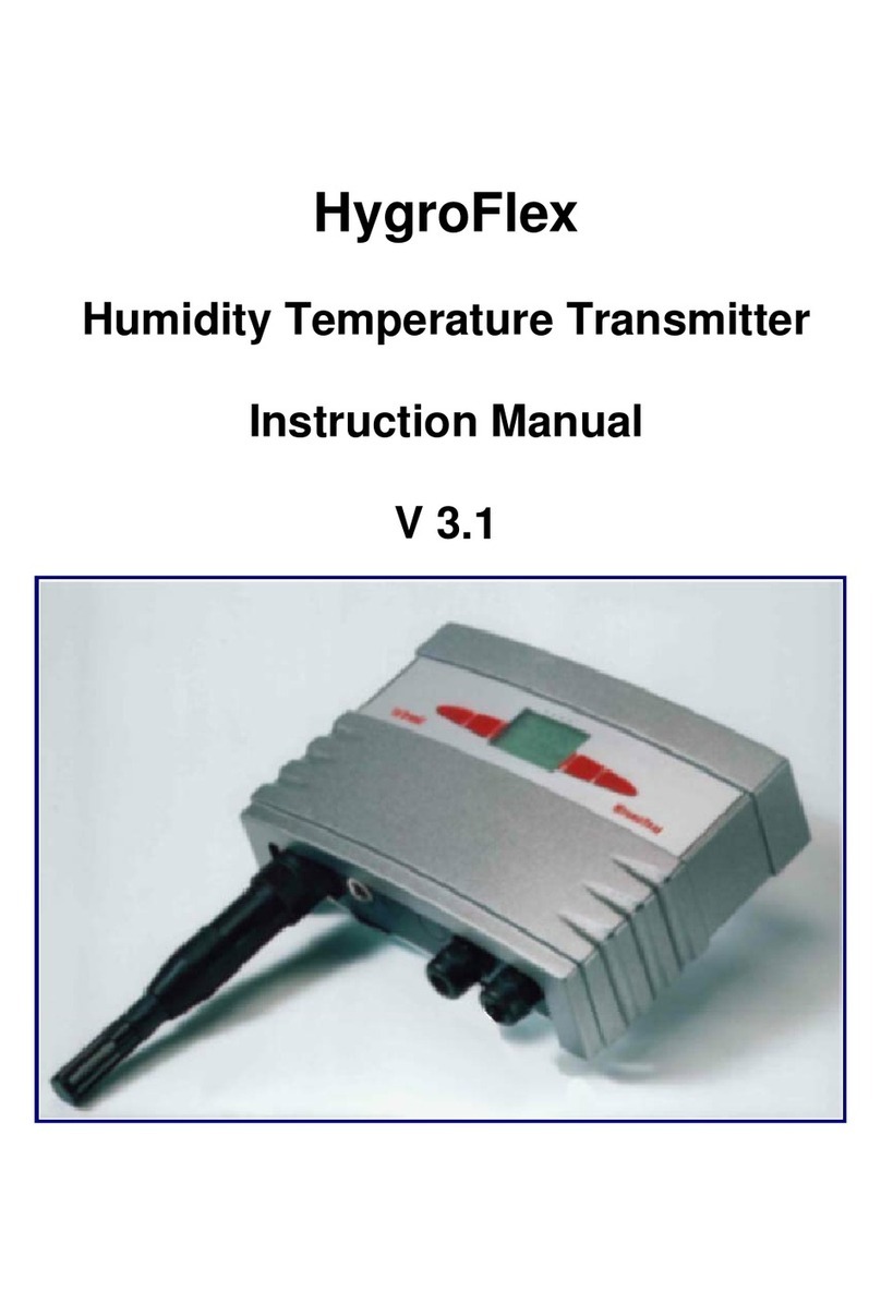 Rotronic HygroFlex 1 instruction manual
