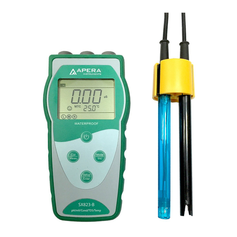 Apera Instruments SX823-B instruction manual