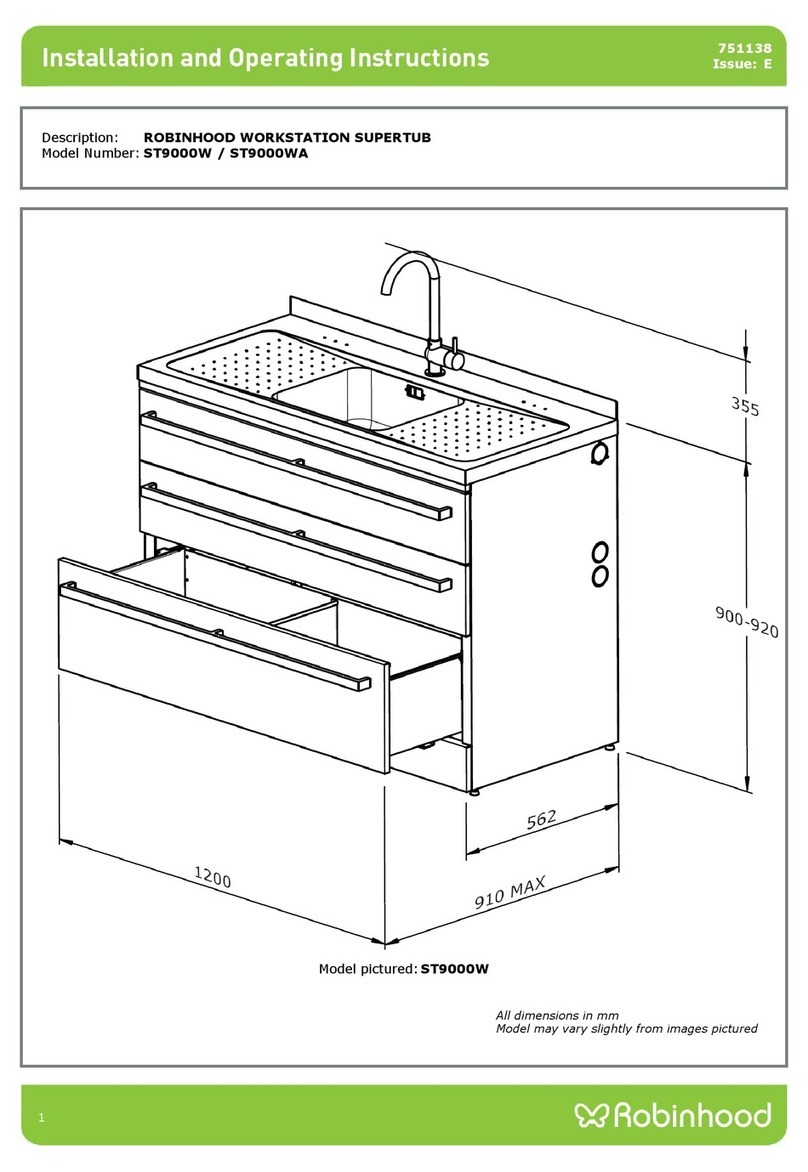 ROBINHOOD ST9000W Installation and operating instrictions ROBINHOOD ST9000W Installation and operating instrictions