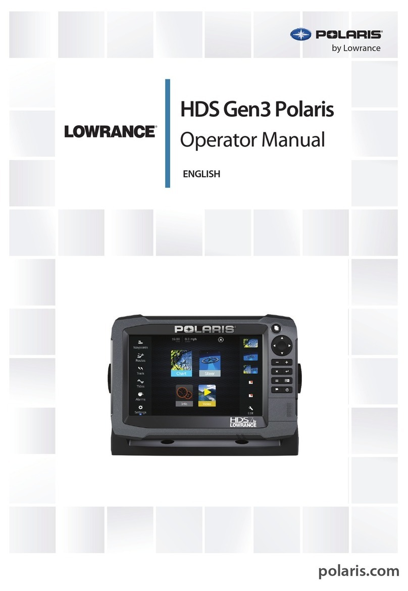 Lowrance HDS Gen3 Polaris Operator's manual