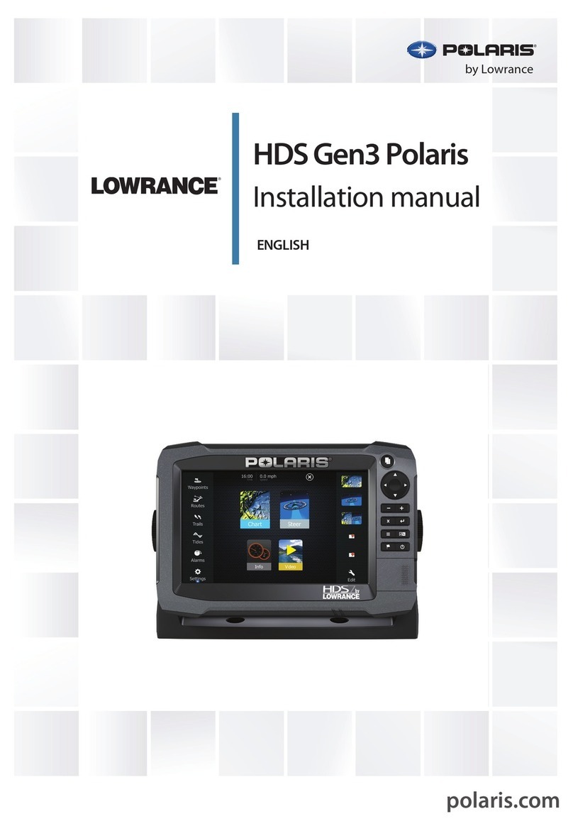 Lowrance HDS Gen3 Polaris installation manual