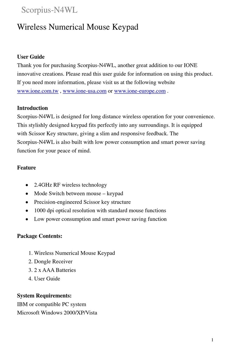 IOne Scorpius-N4WL user guide