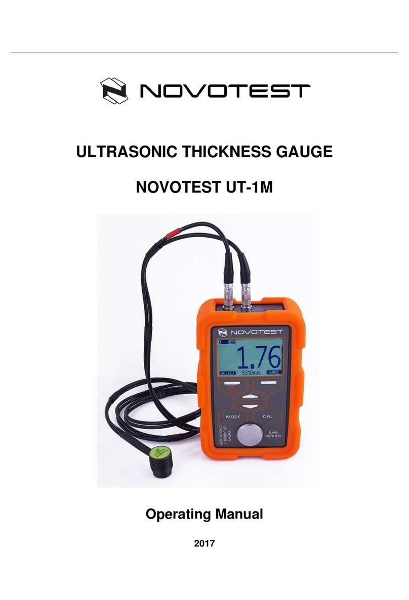 NOVOTEST UT-1M User manual