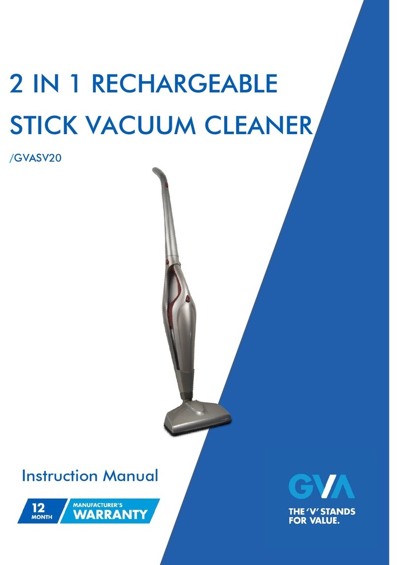 GVA GVASV20 instruction manual