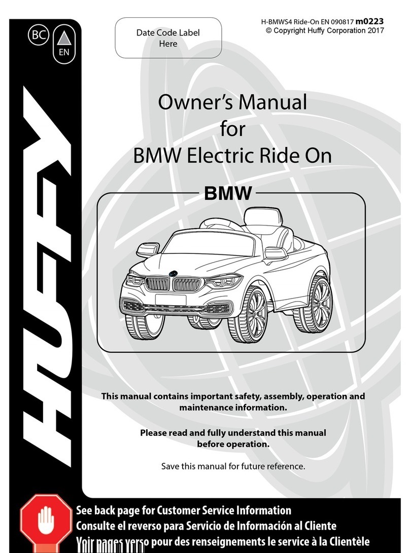 Huffy BMW User manual