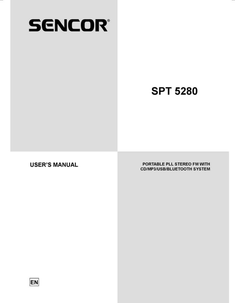 Sencor SPT 5280 User manual