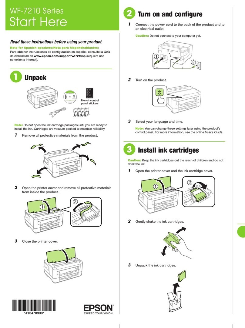 Epson WF-7210 series Instruction Manual