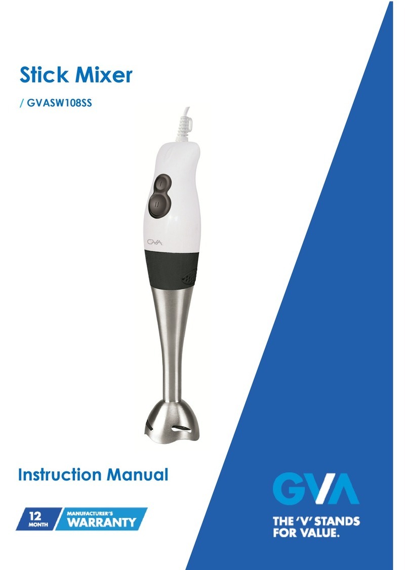 GVA GVASW108SS instruction manual GVA GVASW108SS instruction manual