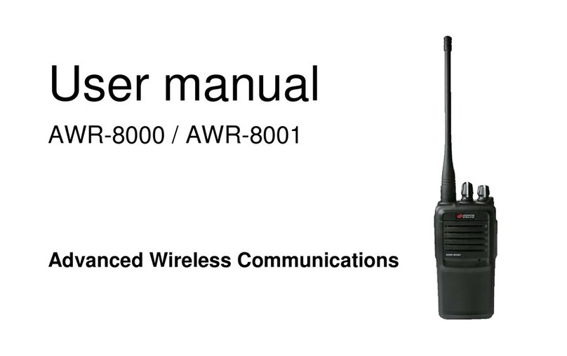 Advanced Wireless Communications AWR-8000 user manual