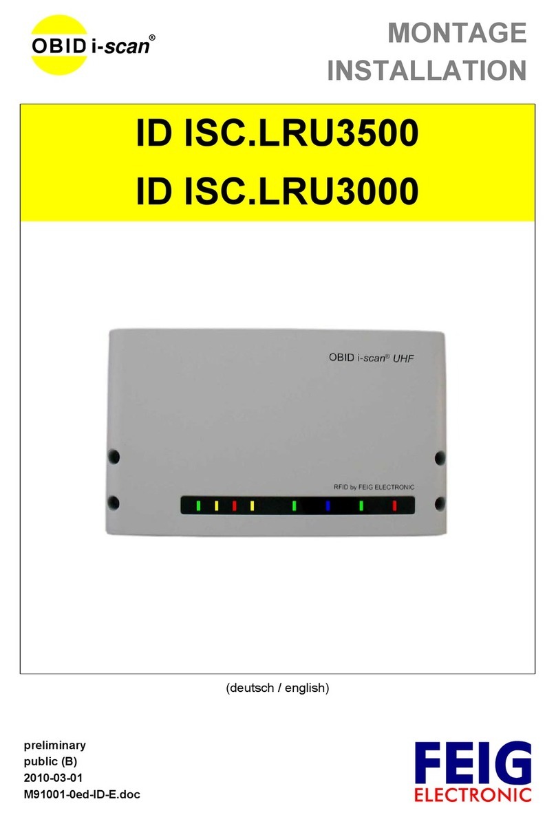 FEIG OBID i-scan User manual