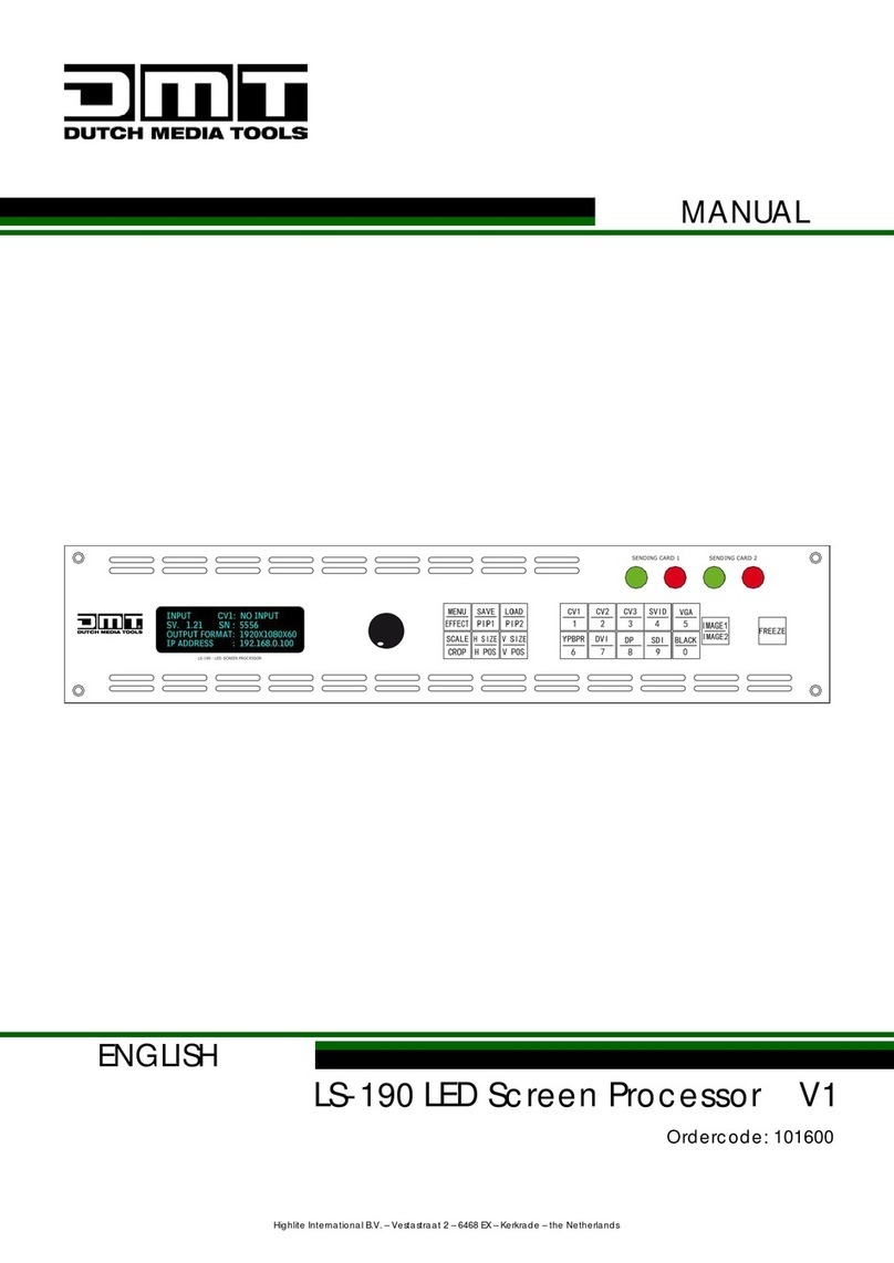 DMT LS-190 manual