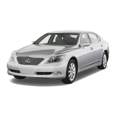 Lexus LS460 2008 User manual Lexus LS460 2008 User manual