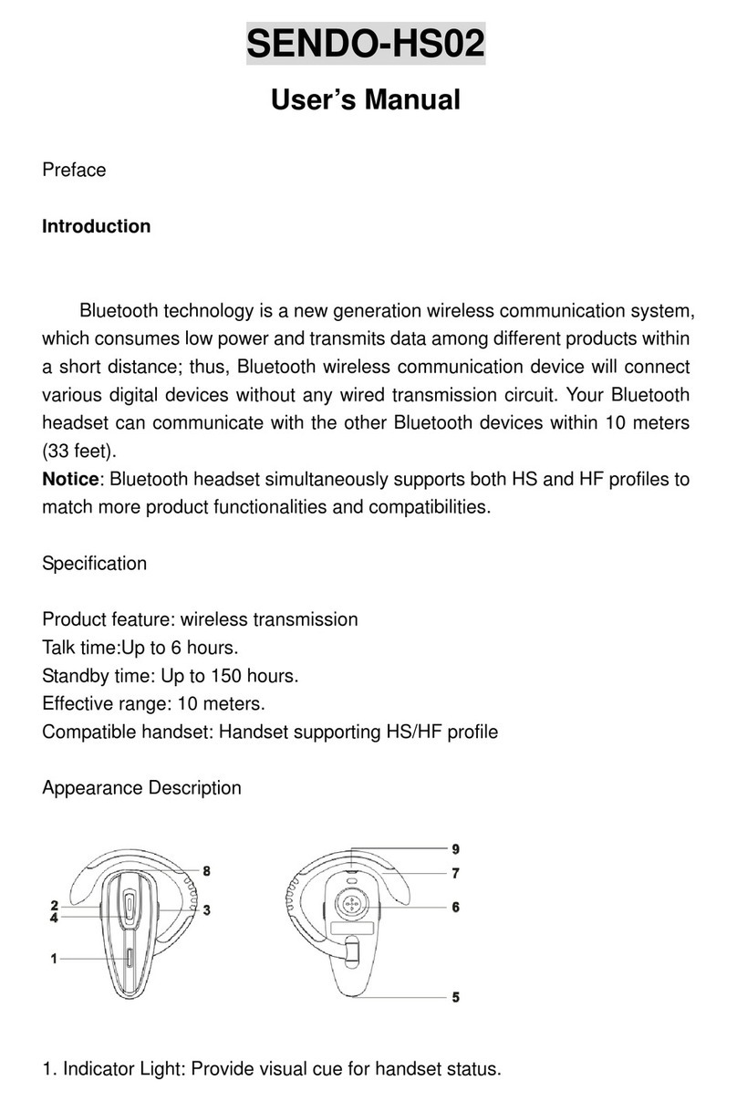 SENDO HS02 user manual