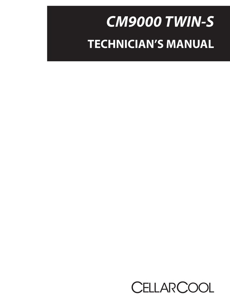 Cellar Cool CM9000 TWIN-S Technician manual