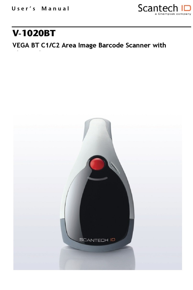 Scantech V-1020BT user manual