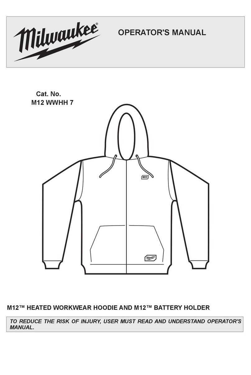 Milwaukee M12 WWHH 7 Operator's manual
