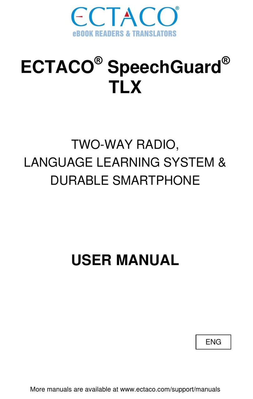 Ectaco SpeechGuard TLX User manual
