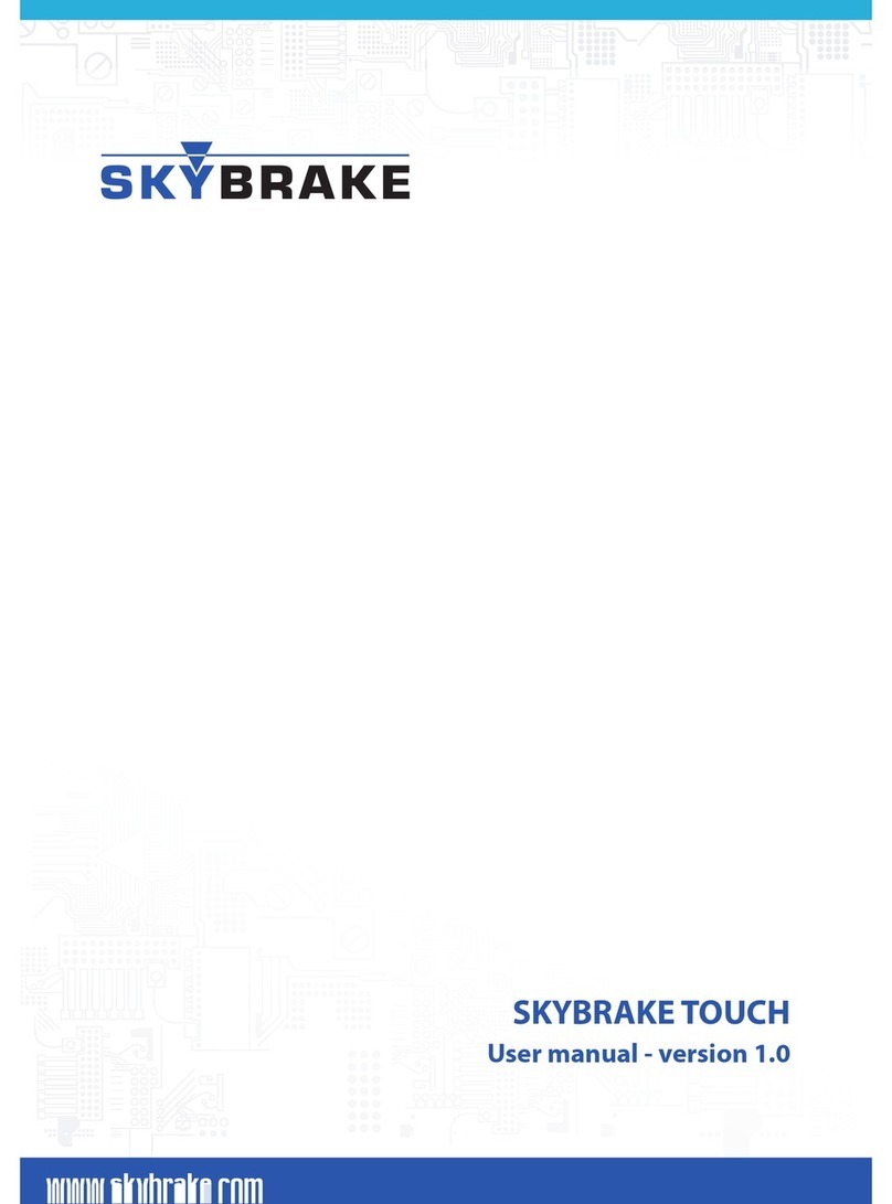 Skybrake TOUCH user manual