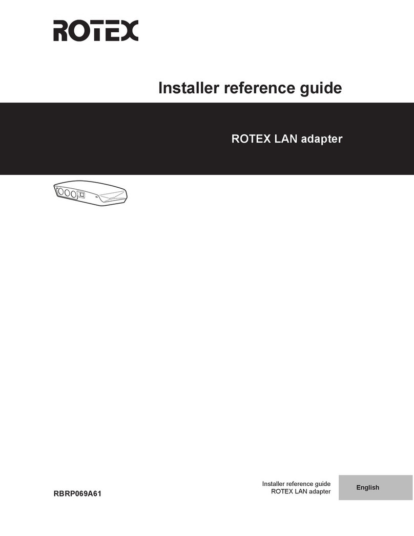 Rotex RBRP069A61 User manual