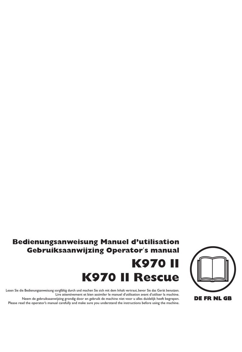 Husqvarna K970 II Rescue Operator's manual Husqvarna K970 II Rescue Operator's manual