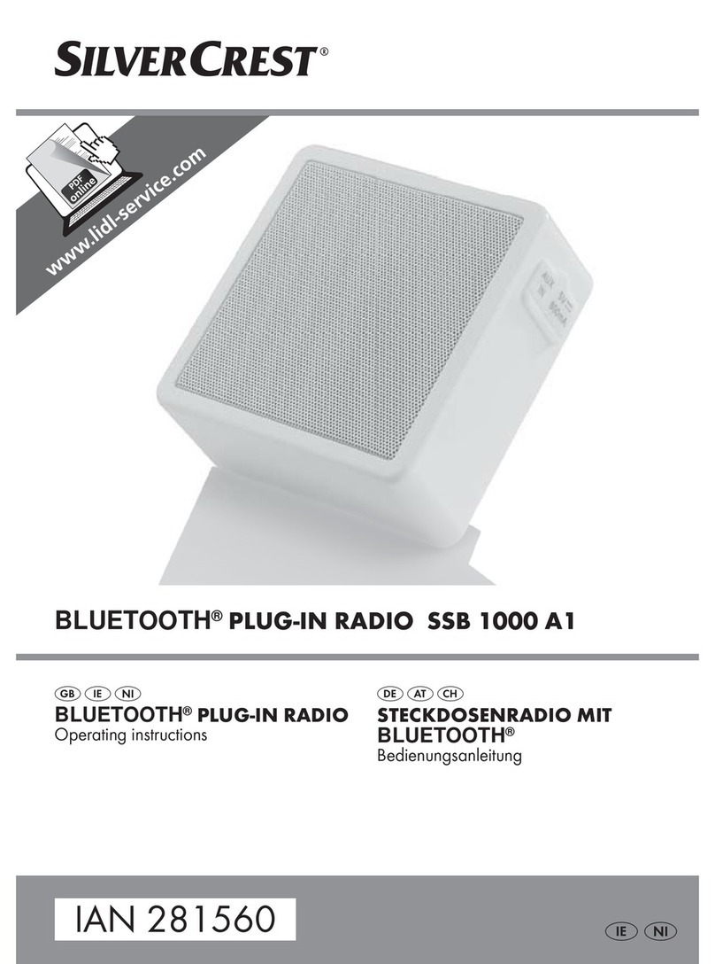Silvercrest SSB 1000 A1 User manual