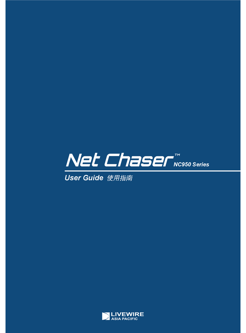 Livewire Net Chaser NC950 Series user guide