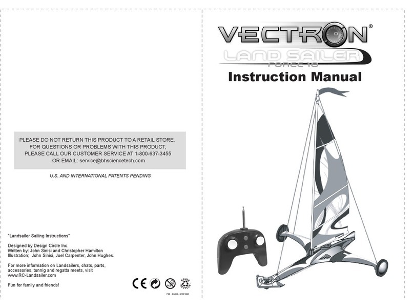Vectron Landsailer Force 10 instruction manual