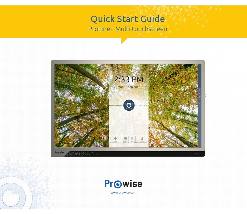 Prowise ProLine Plus User manual