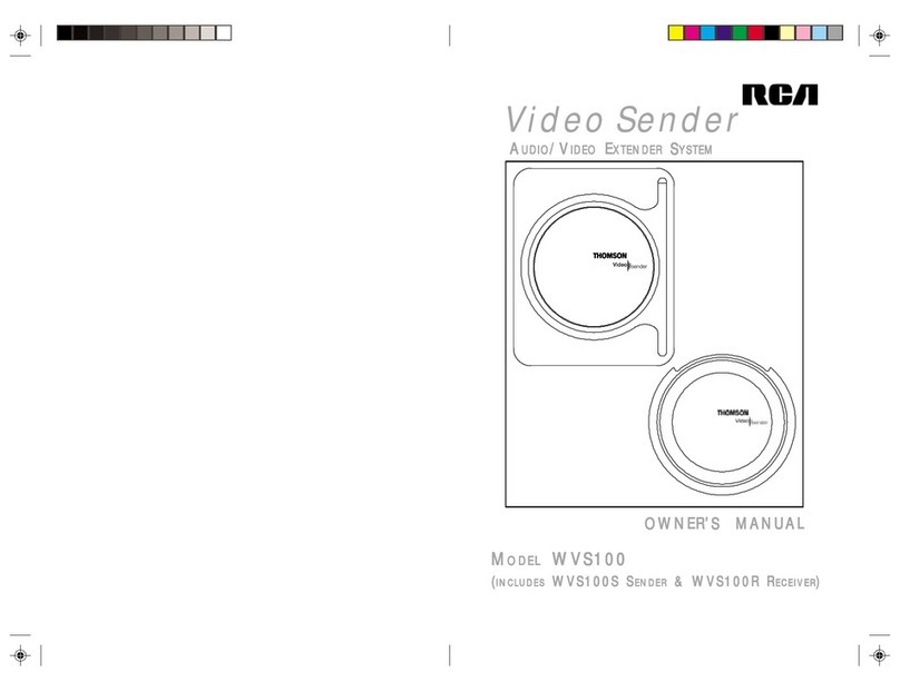 RCA WVS100 owner's manual
