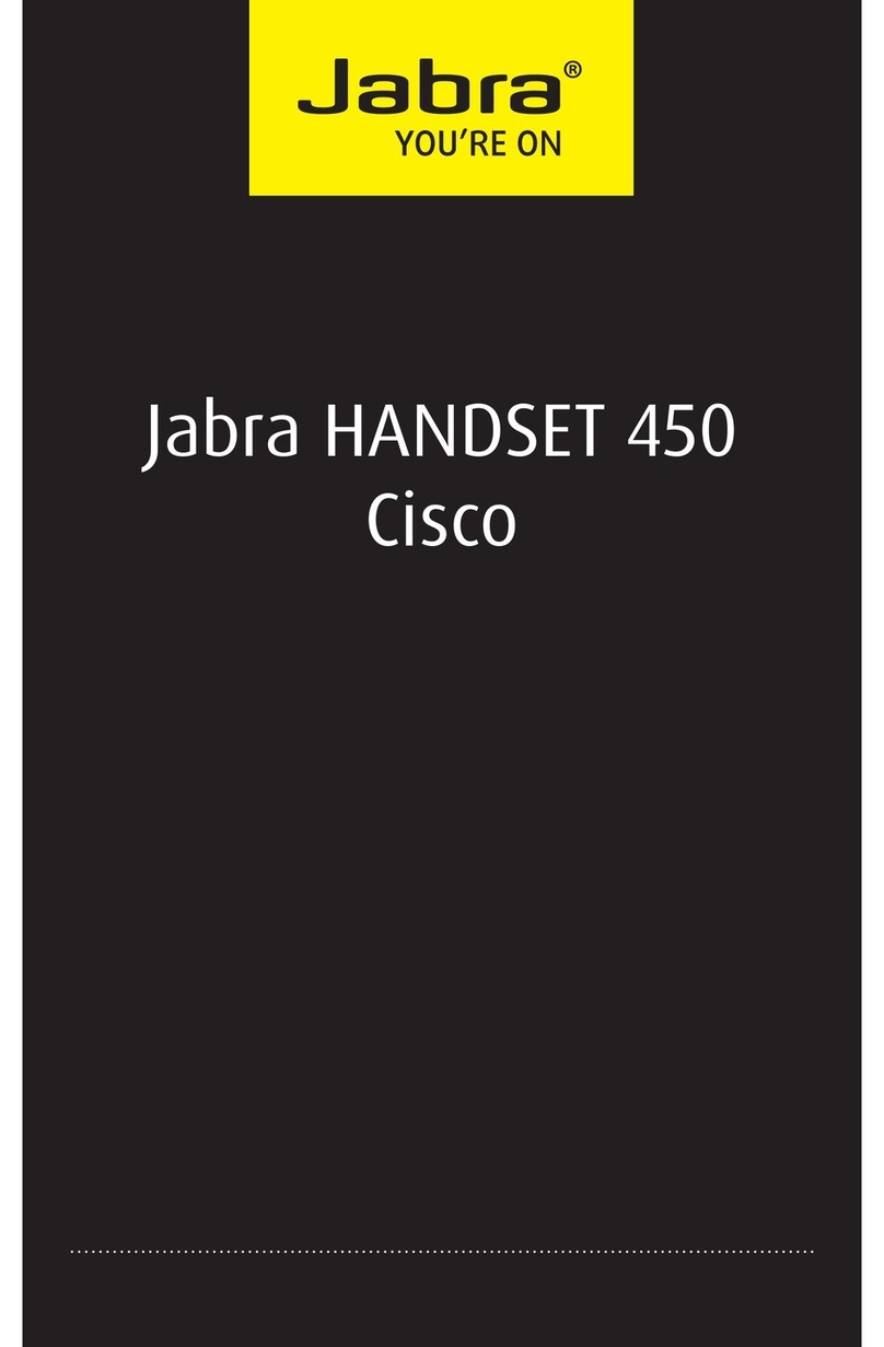 Jabra 450 Cisco User manual