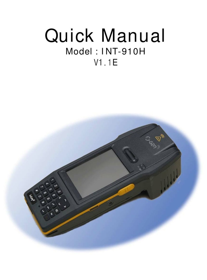 N-Gen INT-910H Quick manual