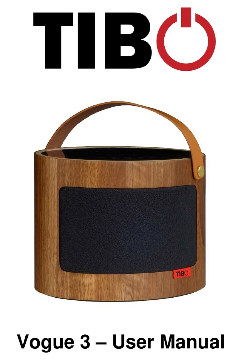 Tibo Vogue 3 user manual