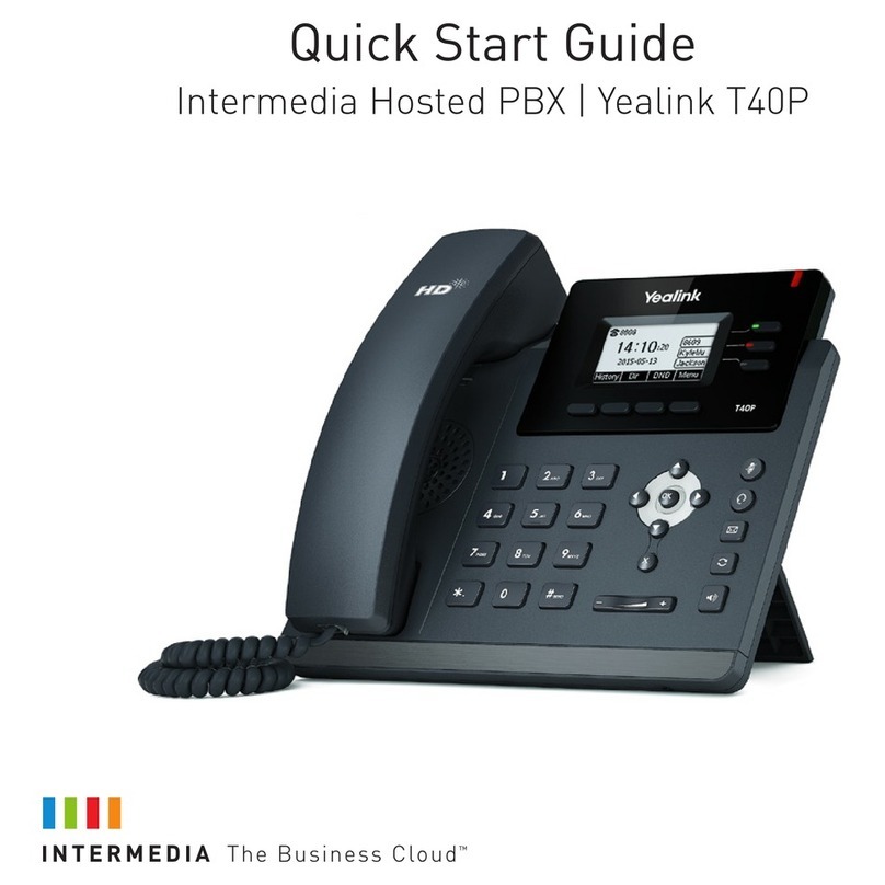 Yealink T40P quick start guide