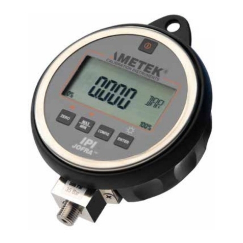 Ametek JOFRA IPI Adjustment manual Ametek JOFRA IPI Adjustment manual