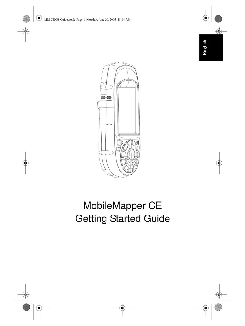 Thales MobileMapper CE Getting started guide