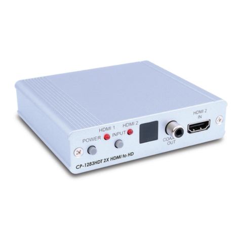CYP CP-1283HDT User manual