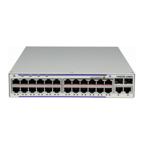 Alcatel-Lucent OmniSwitch 6250-M Hardware user's guide