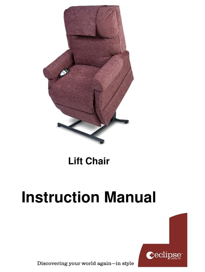 Eclipse Medical Lift Chair series instruction manual