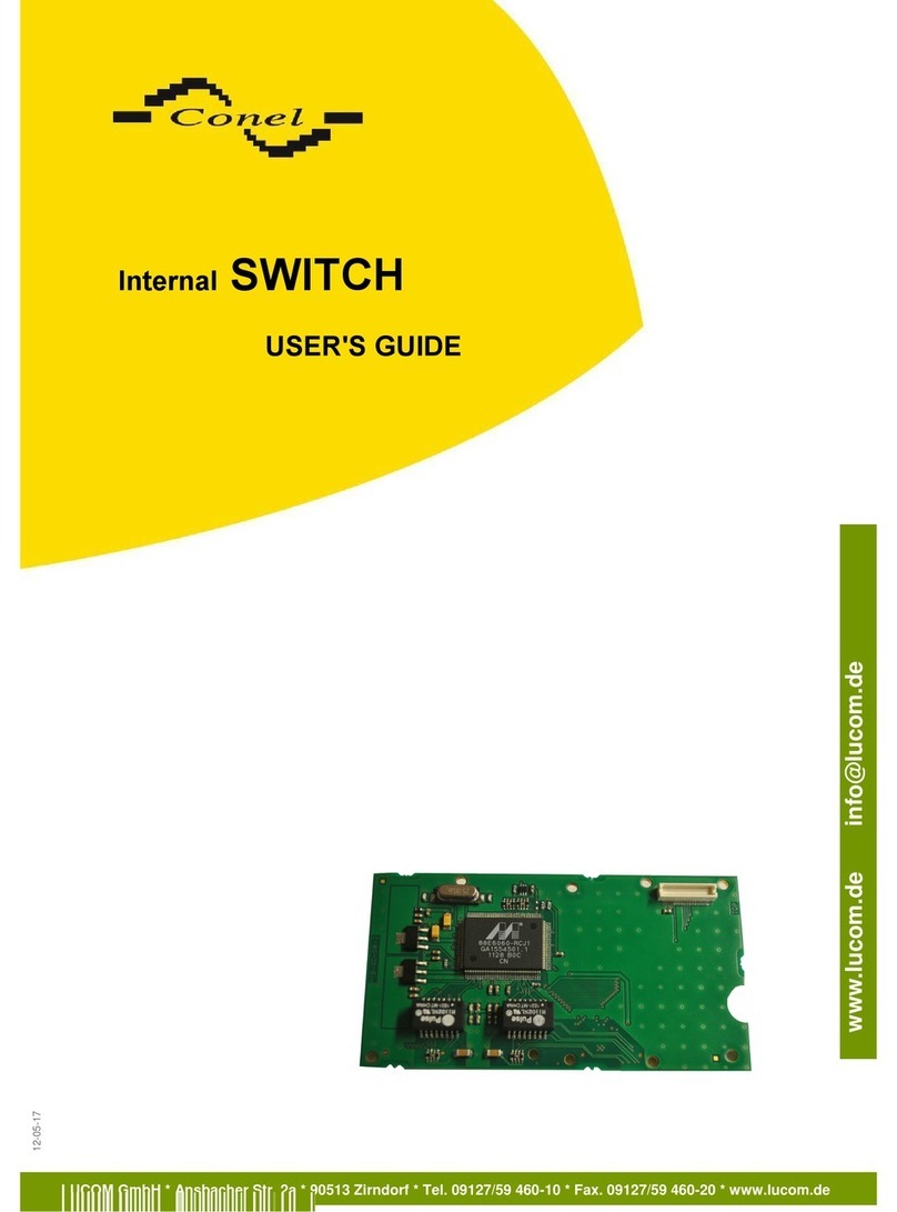 Conel XC-SW user guide
